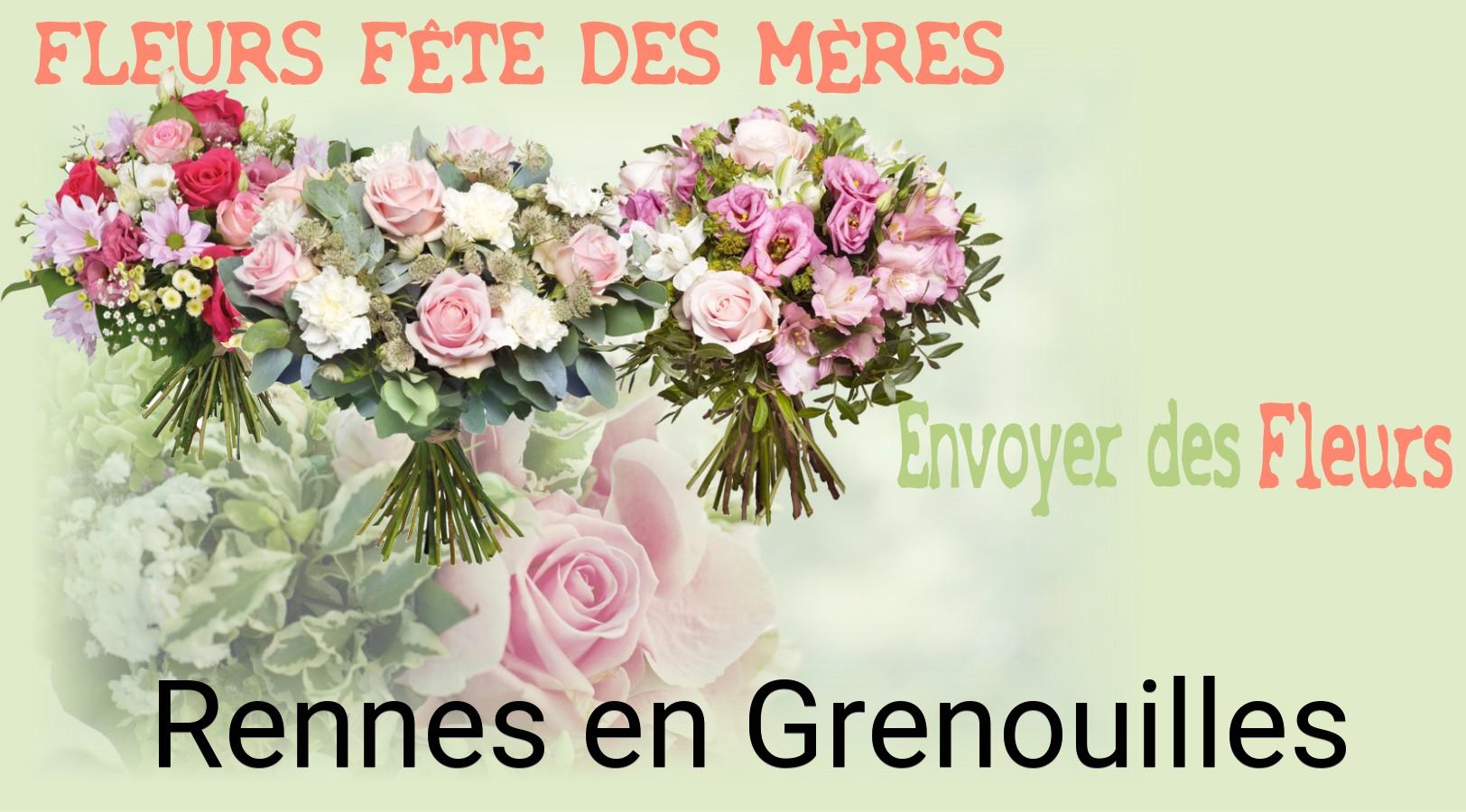 Bouquet de Fête des Mères livré à Rennes-en-Grenouilles